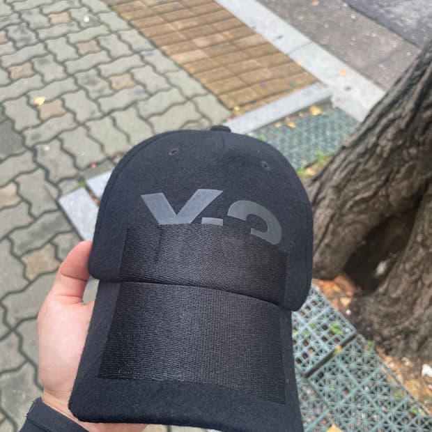 Y3 와이쓰리 요지야마모토 엑스레이 볼캡 모자 울