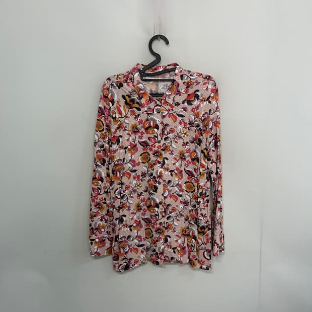 오일릴리 패턴 셔츠 36사이즈