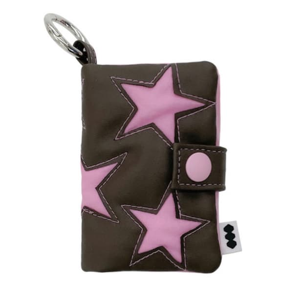 미개봉) 퍼피북클럽 카드지갑 핑크 브라운 