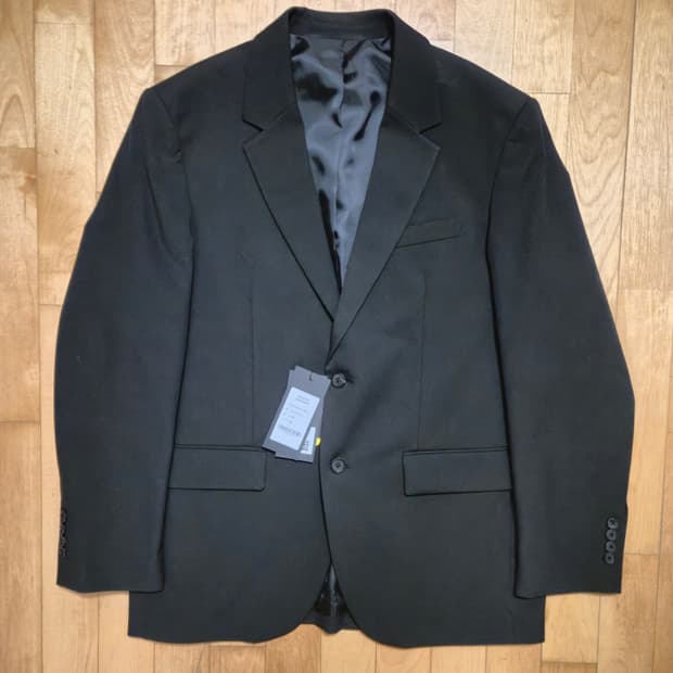 무신사 스탠다드 릴렉스드 베이직 자켓 블랙 XL 새제품