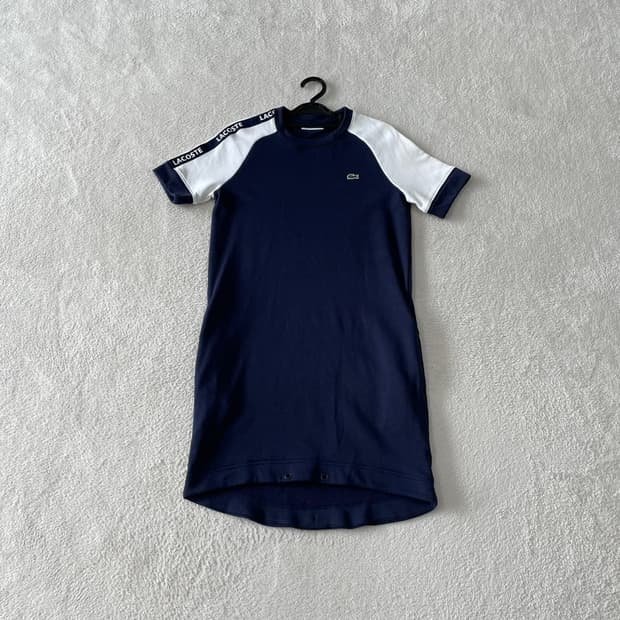 90 라코스테 반팔 원피스 34