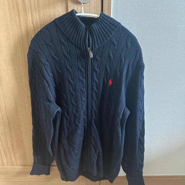 폴로 랄프로렌 니트집업 m