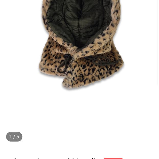 (예약중)올리언스 레오파드 후드/orleans Leopard Hoodie