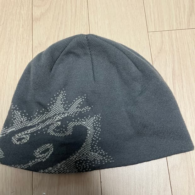 산산기어 회색 비니-23fw