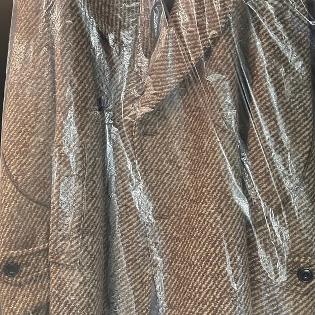 앤더슨벨 더블 트윌 코트 브라운 L