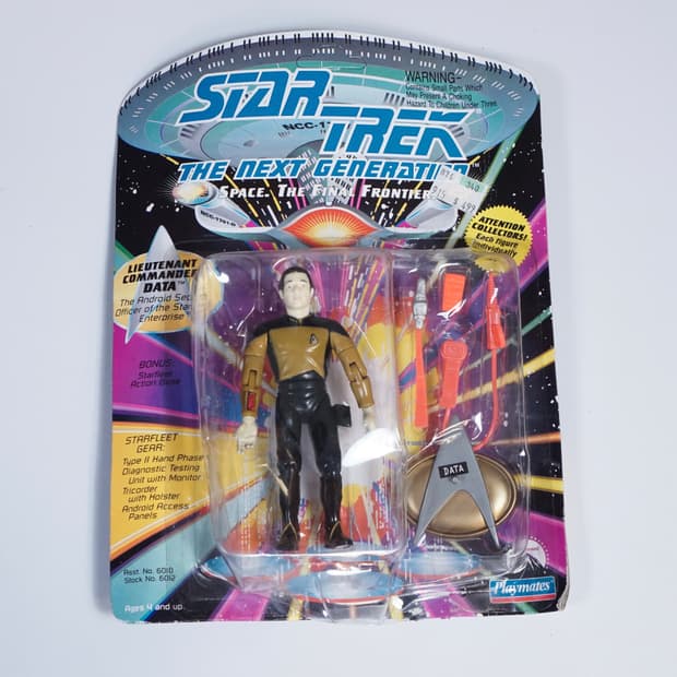 빈티지 소품 1994년 스타트렉 액션 피규어