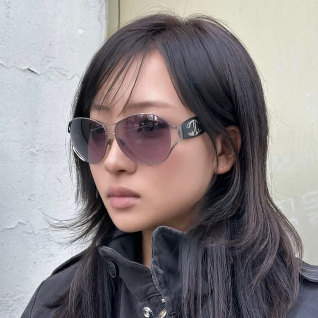 00s 저스트 카발리 빅 선글라스