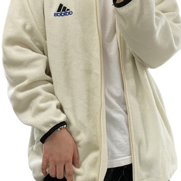 아디다스 해외판 루즈핏 후리스 집업  b49-19 [O