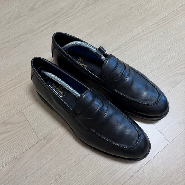 알렌 에드몬즈 로드 워리어 로퍼 블랙 10 3E (280-285)