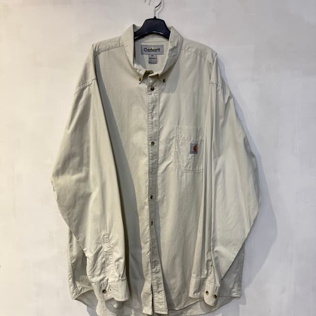 칼하트 아이보리 긴팔셔츠