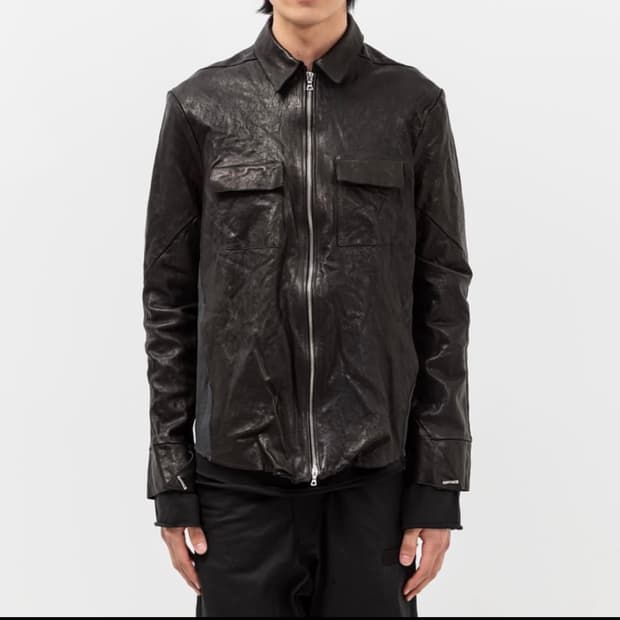 산263-1 싱글레더자켓 L