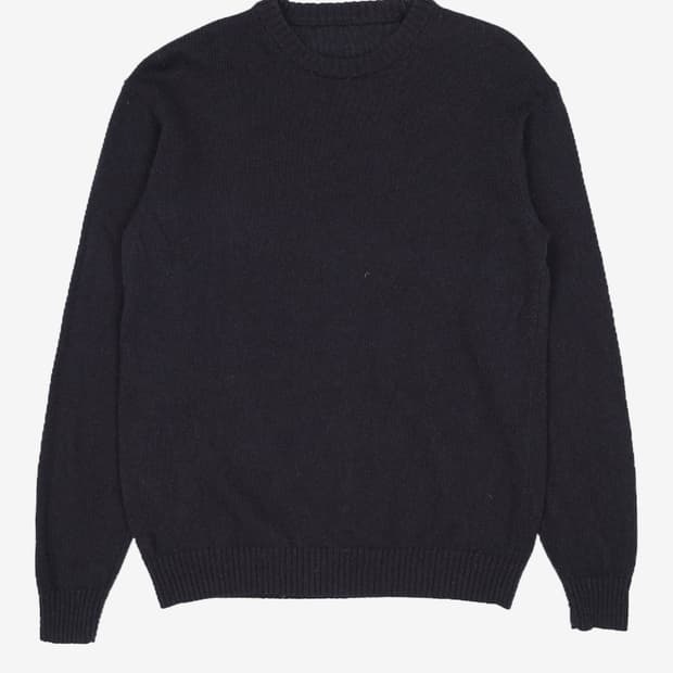 MUJI 무인양품 블랙 니트 XL