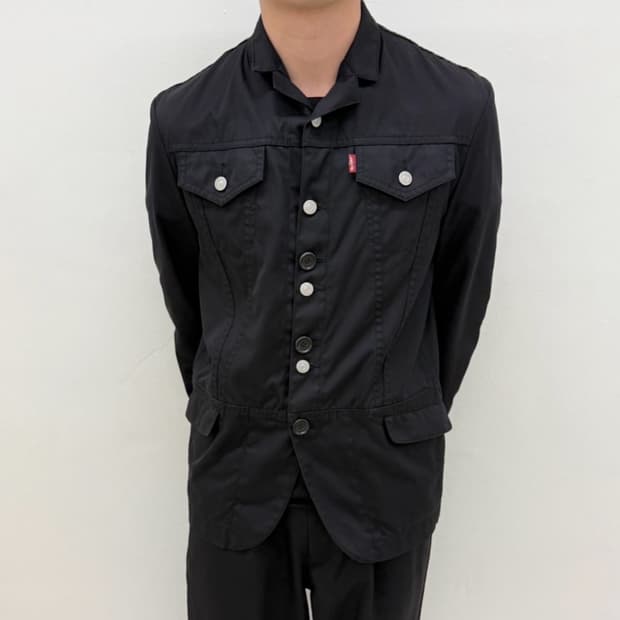 준야와타나베 x 리바이스 버튼 자켓