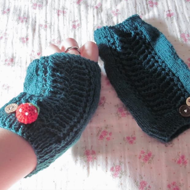 (자외선차단)일본인 딸기 핸드워머