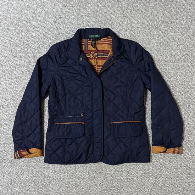 폴로 랄프로렌 퀄팅 자켓 여성용