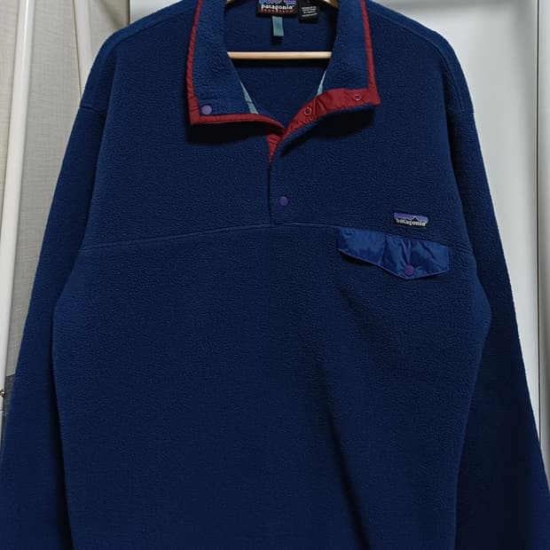 [M-L] 파타고니아 신칠라 스냅티 올드 모델 딥 블루