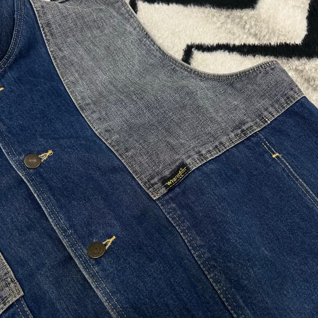 [XL]랭글러 80s USA 데님 베스트