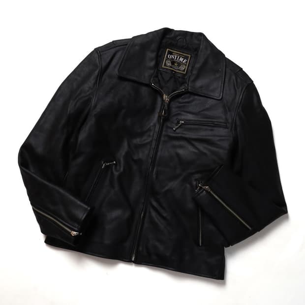 ONTIME Leather Rider Jacket   