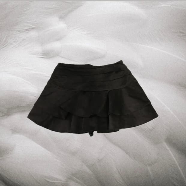 ZARA 브라운 스웨이드 스커트