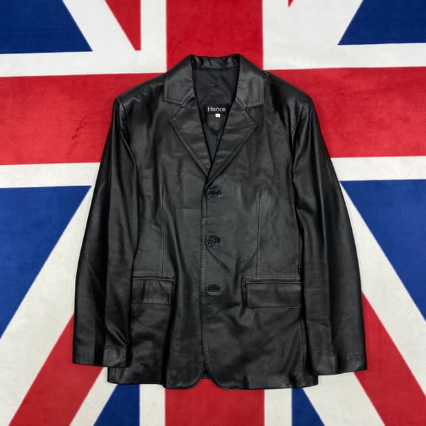 빈티지 양가죽 미니멀자켓 100