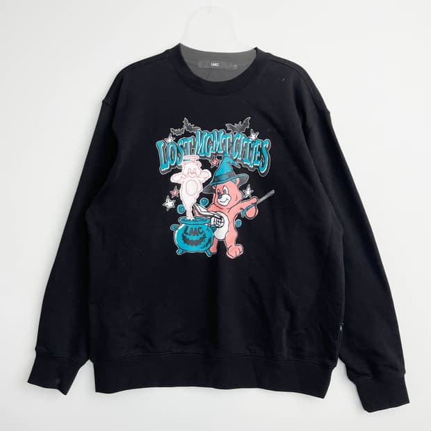 A2 엘엠씨 WITCH CRAFT BEAR SWEATSHIRT black
