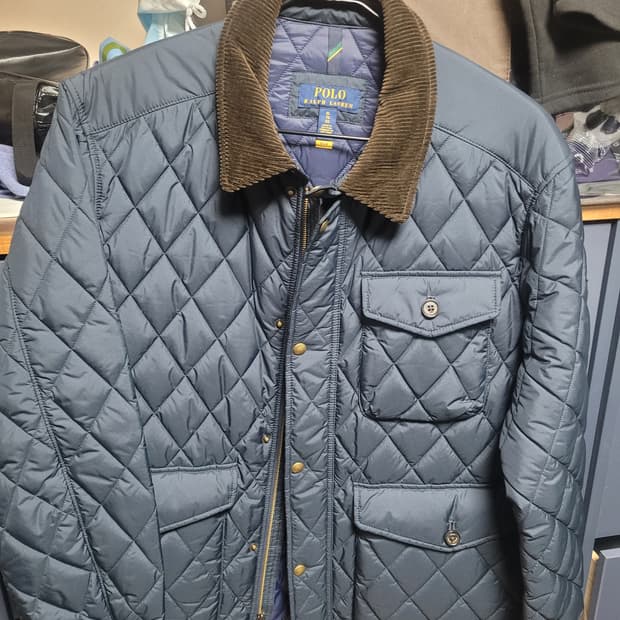 폴로 퀼팅자켓 xl
