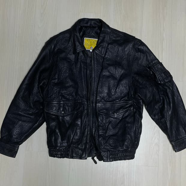 아비렉스 type 레더 플라이트 봄버 자켓