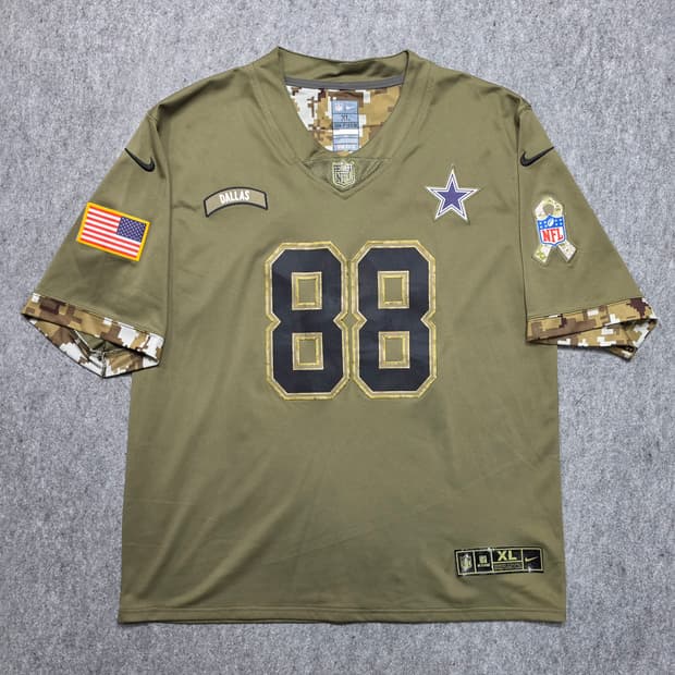 나이키 NFL 댈러스 카우보이스 88 LAMB 풋볼 져지 반팔 져지 XL