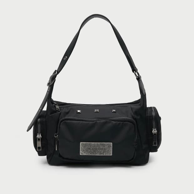 헬레네파리스 코에이 나일론 바이커 백 블랙