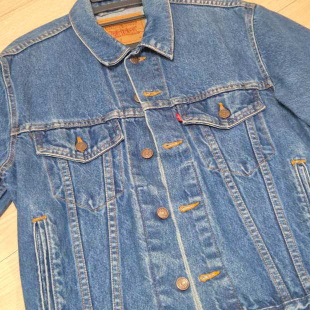 90's 리바이스 × 할리데이비슨 데님자켓 made in usa