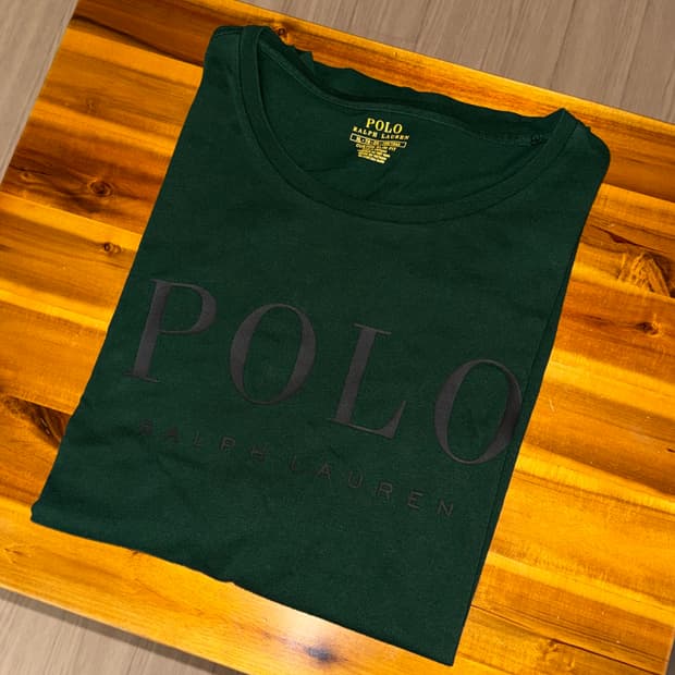 폴로 랄프로렌 티셔츠 그린 XL(커스텀 슬림핏)