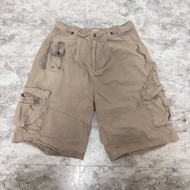 나체 카고 반바지 카키 2사이즈