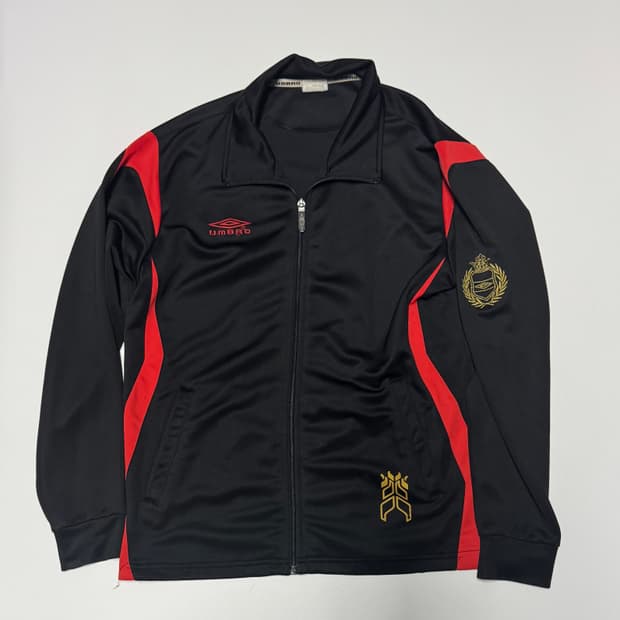 엄브로 Umbro 골드 견장 져지 트랙탑 M~L
