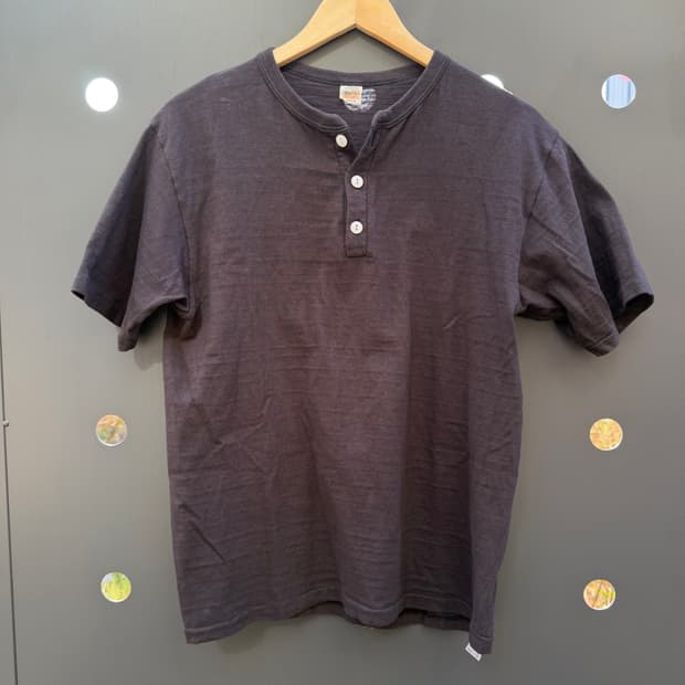 Warehouse 웨어하우스 4601 헨리넥 반팔티 M