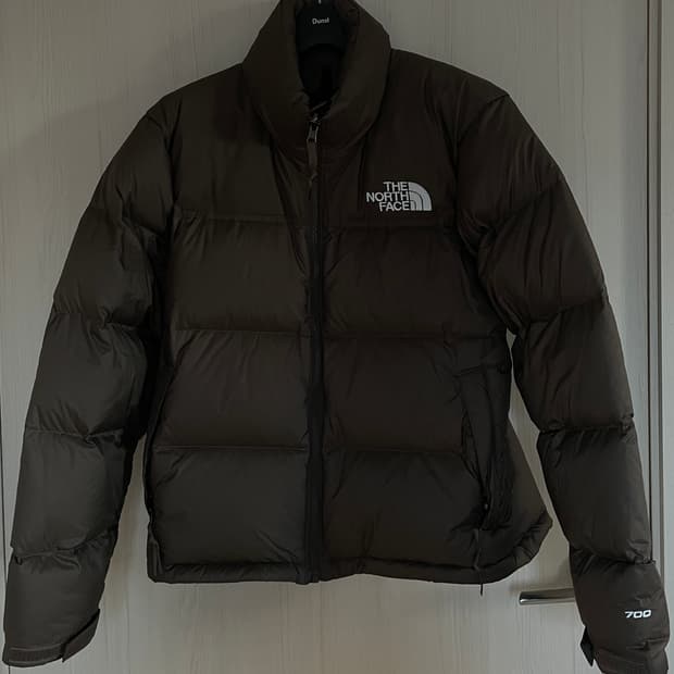 the north face 노스페이스 눕시 패딩 브라운 m
