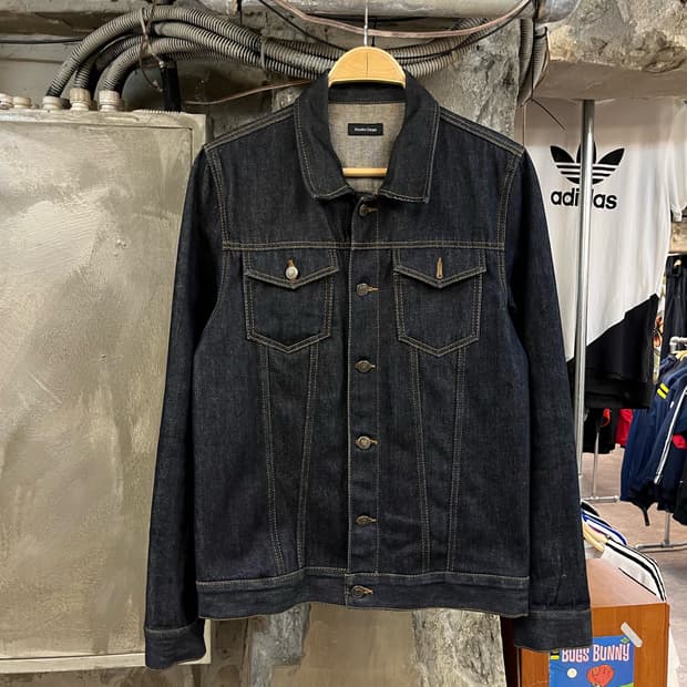 빈티지 데님 포켓 자켓 L #csz2664