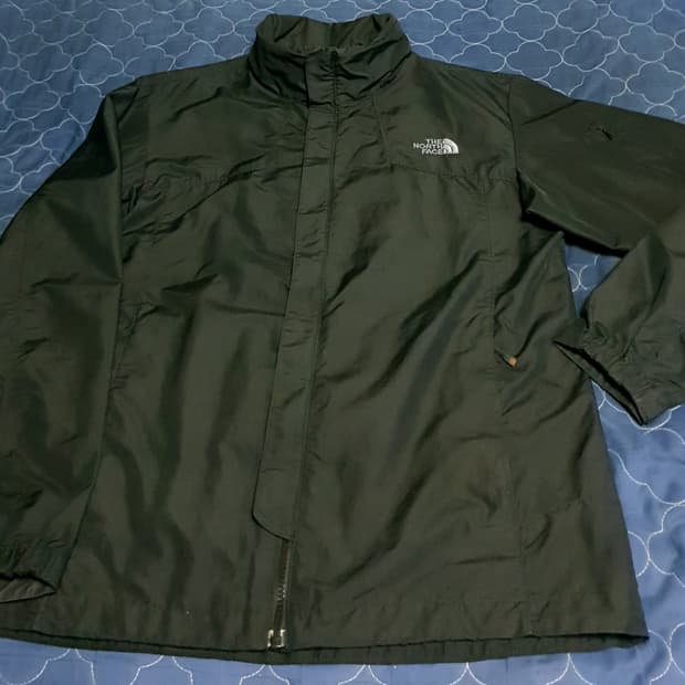 노스페이스 클라임 업 바람막이 자켓 블랙 (XL)