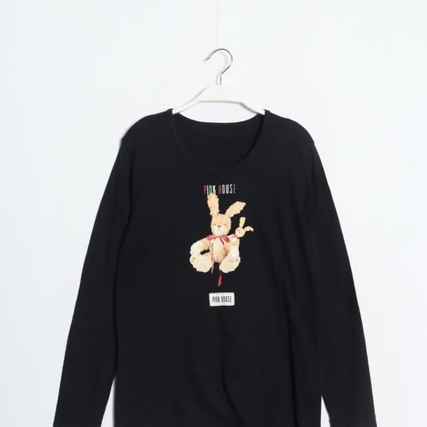 PINK HOUSE Cute Print L/S