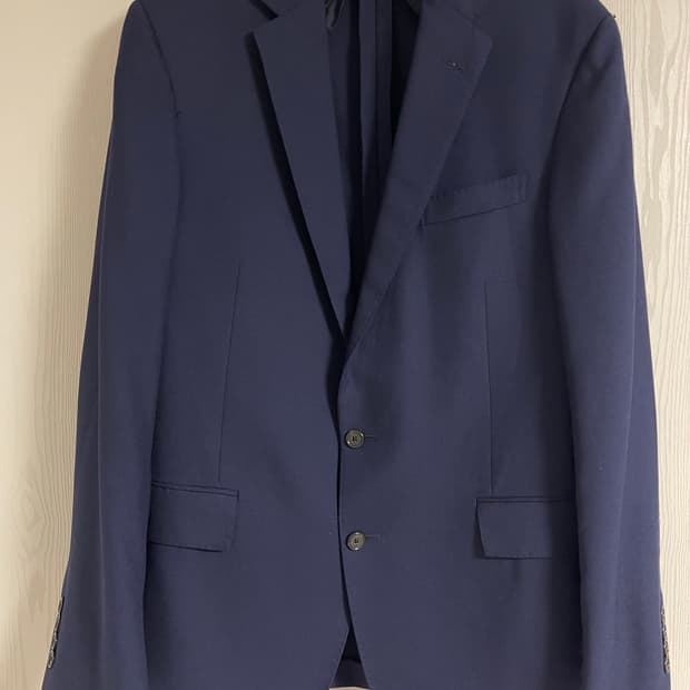 폴로 랄프로렌 USA Made 네이비 울 블레이저 40R(100)