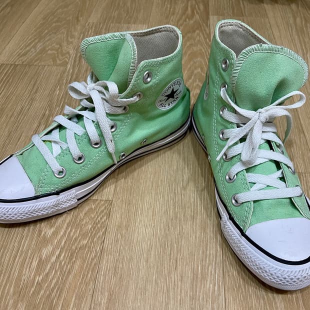 Converse 컨버스 척테일러 올스타 하이 - 파스텔 민트/235