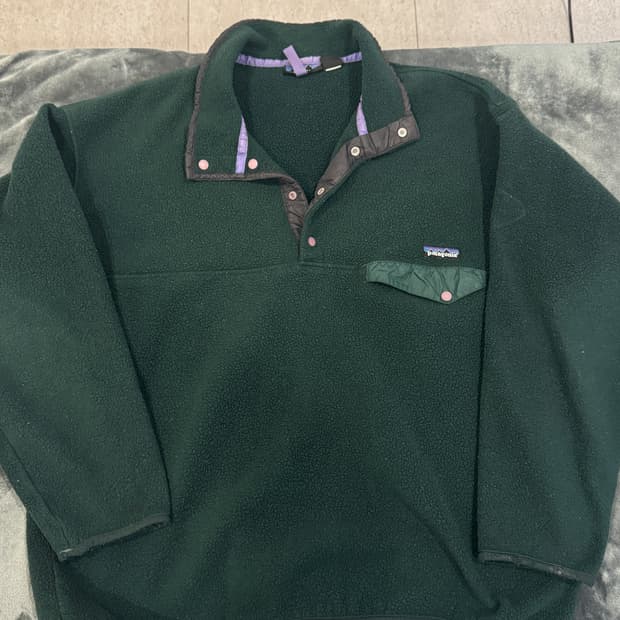 파티고니아 신칠라 그린 빈티지 xl