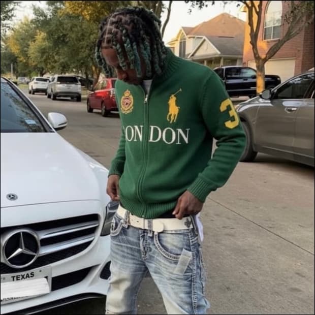 폴로 빅포니 치프키프 런던 니트집업