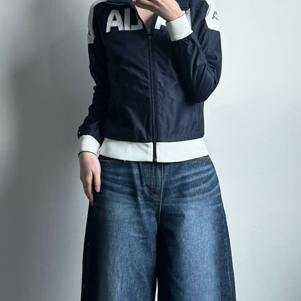 카파 y2k 와투케 이탈리아 바람막이 자켓