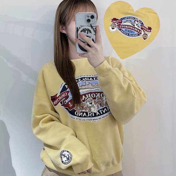 캡틴산타 00‘s 빅로고 맨투맨