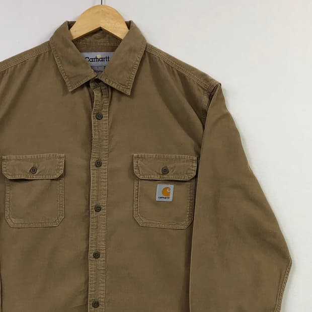 L 칼하트 코듀로이 셔츠