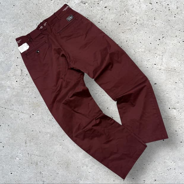 [M] 디스이즈네버댓 코튼 팬츠 마룬색 바지 C73