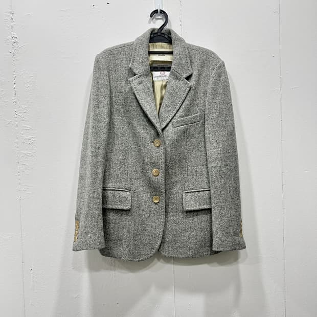 스타더스트 해리스트위드 울 100% 블레이저 자켓