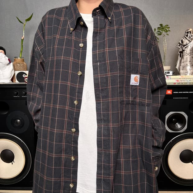 칼하트 체크셔츠