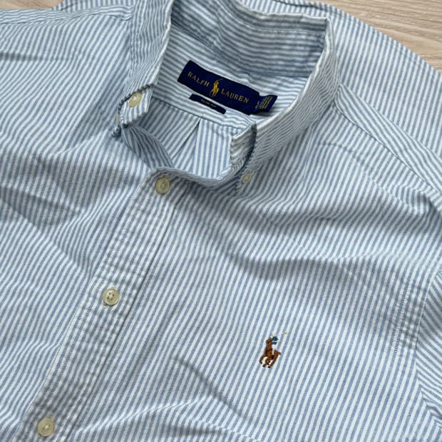 빈티지 폴로 랄프로렌 스트라이프 셔츠