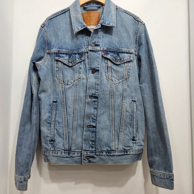 리바이스(LEVI's) 블루 데님 트러커 자켓 M